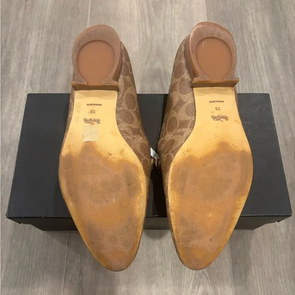 Coach Tan Loafers - Picture 8 of 8